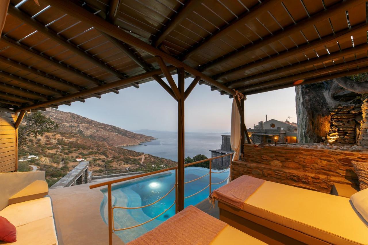 Aegean Castle Andros - Adults Only Aparthotel Agia Eleousa Exterior photo