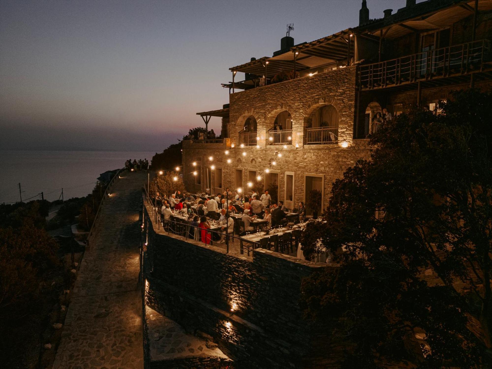 Aegean Castle Andros - Adults Only Aparthotel Agia Eleousa Exterior photo