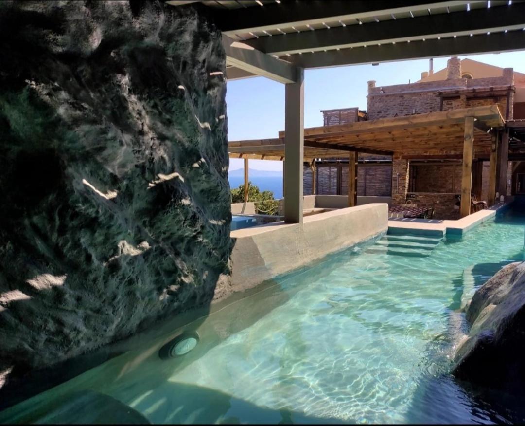 Aegean Castle Andros - Adults Only Aparthotel Agia Eleousa Exterior photo
