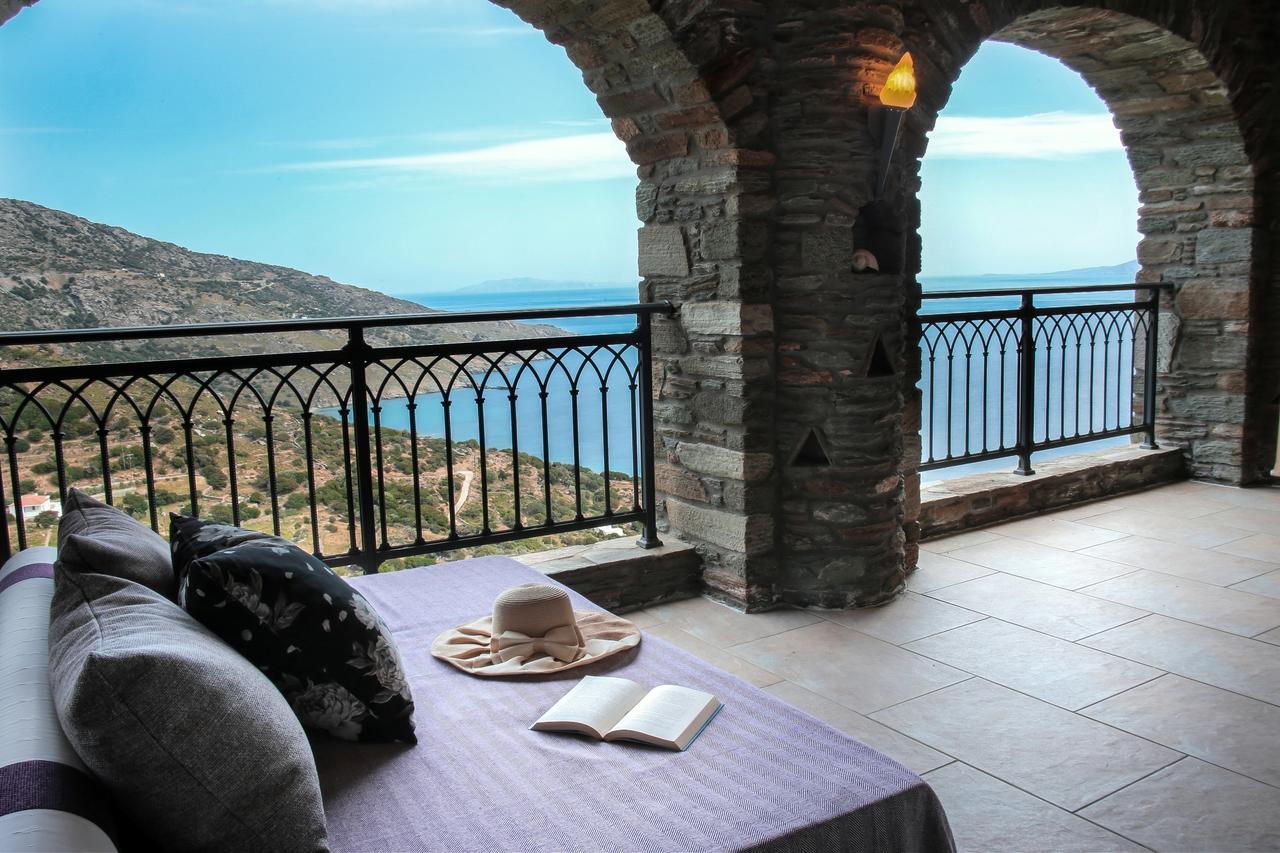 Aegean Castle Andros - Adults Only Aparthotel Agia Eleousa Exterior photo